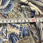 Chico's Chico’s Women’s Jacket Paisley Pattern Cotton Size 1 or Size S Photo 3