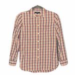Madewell  Flannel Slim Shirt Palma Plaid Button Front Long Sleeve Size XS Photo 1