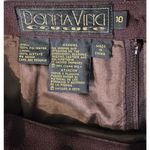 Donna Vinci Couture Brown 2pc Skirt Suit Blazer 10 Elegant Church Formal Photo 11
