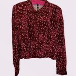 ZARA TRF Leopard Button Up Crop Top Shirt XS NEW Photo 5