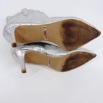 DV Dolce Vita Andres Silver Western Heeled Ankle Boots Size‎ 10 Black Photo 2