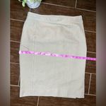 Saint Laurent Yves  beige denim pencil skirt Photo 5