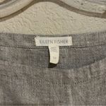Eileen Fisher Natural Lightweight Organic Linen Sparkle Dress Sz Small Tunic Photo 6