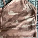 Scorpio Sol  Pink CAMO Sports Bra Size Medium GUC #0807 Photo 2