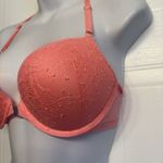 Victoria's Secret  Bombshell Plunge Super Push-up Bra 34C Lace Front Closure NEW Photo 1