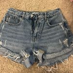 PacSun  Ripped Denim Mom Shorts Photo 1
