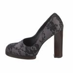 Gucci x Tom Ford Floral Lace Print Lavender Purple Block Heels size 38 size 8 Photo 1