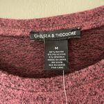 Dress Barn  Sz L Front Side Knot Knit Blouse Pullover Shirt Top Stretch Photo 2