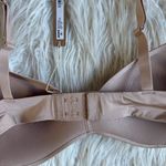 SKIMS Wireless Form Pushup Plunge Bra Clay Size 38C Photo 4