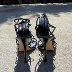Giuseppe Zanotti  Black Strappy Heels size 37 Photo 2