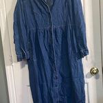 L.L.Bean  Indigo Denim Dress Photo 0