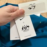 Nike | NWT One Dri-Fit Women's Australia Soccer Royal Blue Biker Shorts Photo 3