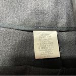 Theory Pencil Skirt Wool Blend Stretch Double Vented Back Zip Gray Women Sz 6 Photo 4