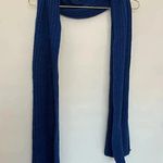 Style & Co Knit Scarf Royal Blue New Photo 3