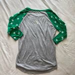 gray and green shamrock shirt Size M Photo 5