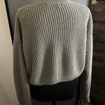 Elodie  Ribbed Knit Sweater - Gray Photo 3