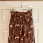 American Eagle  High Waisted Floral Print Pants Size S/P/CH Photo 1