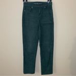 American Eagle Green Corduroy Mom Straight Jean Size 2 Photo 1