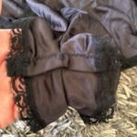 Vintage new with tags night romper slip by Jenelle of California size 32 black Photo 4