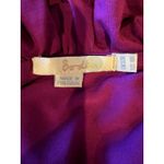 Boden Dress Women 8 Purple Ruffle Neck Jersey Sleeveless Wrap Mini Preppy Boho Photo 7