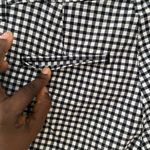 Old Navy Black and White Checkered Women's Shorts. Size:Petite 6 Photo 2