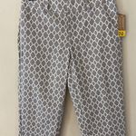 Merona NWT  size 2 gray and white below the waist straight leg pants Photo 1
