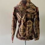 Ralph Lauren  cardigan gold Navajo blazer blanket jacket aztec southwestern Sz S Photo 1