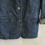 Liz Claiborne Dark Blue Jean Jacket Photo 7
