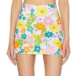 Show Me Your Mumu All Night Skort skirt Petal Pop groovy colorful high floral Photo 8