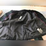 Talbots NWT BLACK WATCH PLAID VELVET-TRIM BLAZER Photo 15