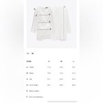 ZARA  NWT off white ivory belted front mock neck soft sleeveless midi dress Photo 7