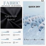 COCOPEAR Women's Ruched High Waisted Bikini Bottom Retro Vintage Swim Photo 6