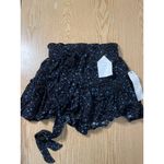 Vanilla Star Jeans B8 New Women’s Vanilla Star Lightweight Floral Shorts Navy Blue Size Xs Photo 1