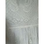 NWT Dolce Vita Kloey Silk Embroidery Dress Ivory Sz S. Formal Bridal cocktail Photo 2