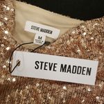 Steve Madden ππ Sleeveless Sequin Midi Dress ~ Rose Gold Medium M NWT Photo 8