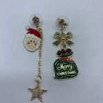 New Christmas SantaClaus gift bag fashion earrings Photo 11