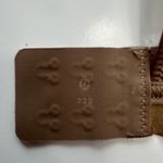 Lululemon Light Support Yoga Bra Crisscross Back Beige Women's Size 32B Brown Photo 5