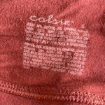 Colsie Burgundy Racerback Cotton Bra Red Photo 2