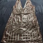 Boutique Rose gold Dress Size XL Photo 0