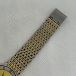 Fondini women watch gold silver tone 30mm quartz analog mesh band running Photo 3