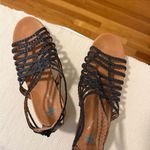 Baretraps  Posture Elegant Black Braided Sandals 9.5 Photo 1