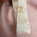 Miss Elaine Vintage 1980s Pink Velvet Like Long Robe Womens Petite USA Lace Photo 8