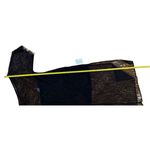 ASOS  Women's One-Shoulder Lace Dress Black Knee Length Size 10 Photo 4