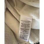 New Liverpool Striped Women's Blouse with Button Front, Medium Black Photo 4