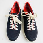 Tory Burch navy blue and red sneaker Photo 4