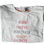 Sonoma  Life and Style Womens Long Sleeve Graphic Crew Neck Sweatshirt Sz L Photo 4