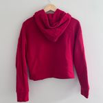 ZARA  Cropped Red Hoodie Photo 2