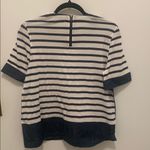 AG Adriano Goldschmied NWOT  Striped Denim T shirt Photo 3
