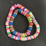 Rainbow beaded bracelets Pink Photo 0
