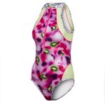 sophia webster x puma bold kiwi print zip front bodysuit medium Black Photo 4